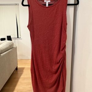Leith Red Midi Dress